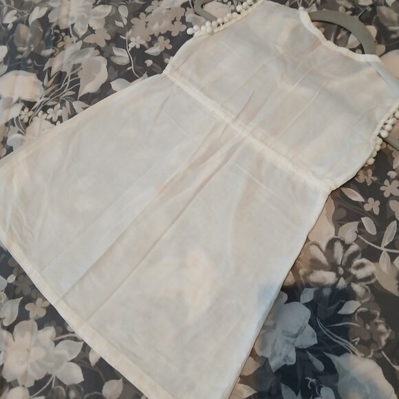 CHACH Lovely Cotton Beach Cover up - girls size 8 - Picture 2 of 5